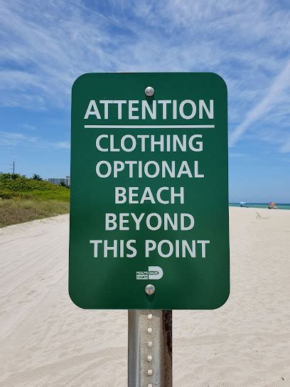 haulover beach clothing optional